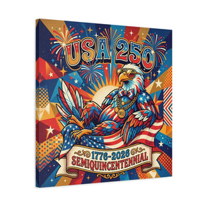 Semiquincentennial Matte Canvas – Eagle Print - Dipaliz - Prints