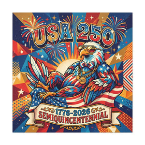 Semiquincentennial Matte Canvas – Eagle Print - Dipaliz - Prints