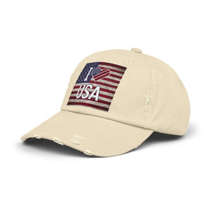 Cool Distressed Hats - Self-fabric Hideaway Strap - Dipaliz