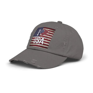 Cool Distressed Hats - Self-fabric Hideaway Strap - Dipaliz