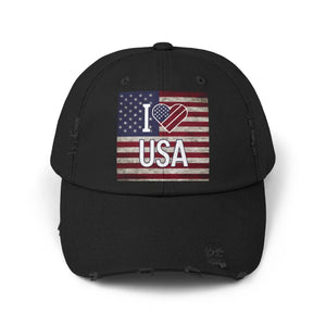Cool Distressed Hats - Self-fabric Hideaway Strap - Dipaliz