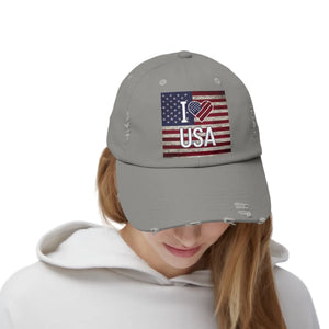 Cool Distressed Hats - Self-fabric Hideaway Strap - Dipaliz