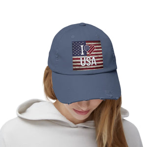 Cool Distressed Hats - Self-fabric Hideaway Strap - Dipaliz