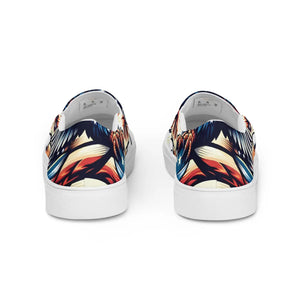 Usa Flag Splatter Women’s Slip-on Canvas – Dipaliz - Sneakers