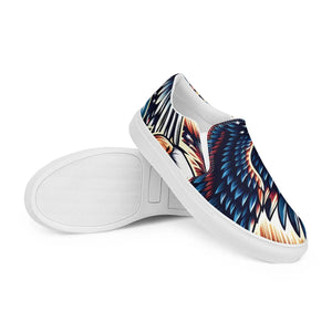 Usa Flag Splatter Women’s Slip-on Canvas – Dipaliz - Sneakers