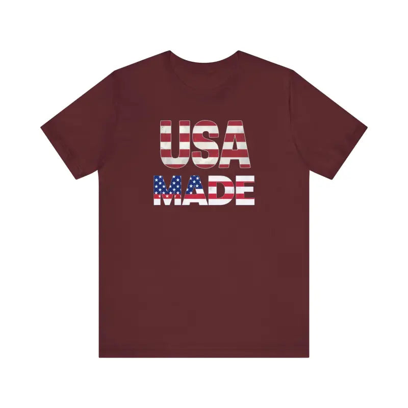 Star-spangled Usa Made 4th of July Unisex Tee - T-shirt