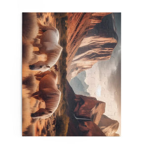 Utah Scenic Puzzle - Shimmering Lakes and Canyons Adventure - Dipaliz