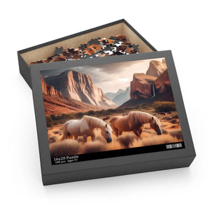 Utah Scenic Puzzle - Shimmering Lakes and Canyons Adventure - Dipaliz - 20’’ × 16’’ (500 Pcs)