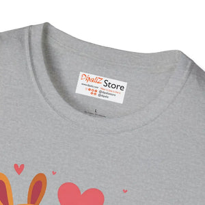 Adorable Valentine’s Day Dogs Unisex Softstyle Tee - Dipaliz - T-shirts