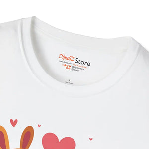 Adorable Valentine’s Day Dogs Unisex Softstyle Tee - Dipaliz - T-shirts