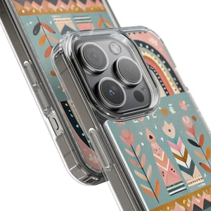 Valentine’s Day Hearts Clear Phone Case - Elegant Durable - Dipaliz - Mobile Cases