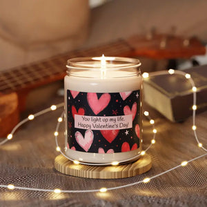 Scented Soy Candle Valentine’s Day Home Decor - Dipaliz - Candles