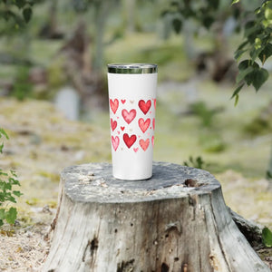 Insulated Heart Tumbler - Copper Vacuum Valentine Gift - Dipaliz - Tumblers