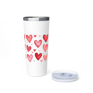 Insulated Heart Tumbler - Copper Vacuum Valentine Gift - Dipaliz - Tumblers