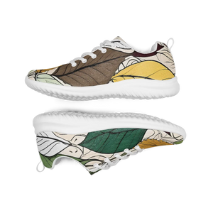 Vibrant Athletic Shoes - Colored Leaves Flyknit - Dipaliz