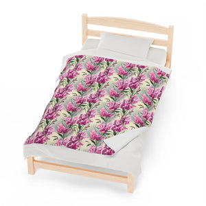 Velveteen Plush Blanket – Artistic Print - Dipaliz - Blankets