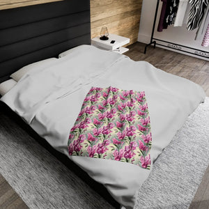 Velveteen Plush Blanket – Artistic Print - Dipaliz - Blankets