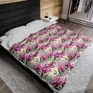 Velveteen Plush Blanket – Artistic Print - Dipaliz - Blankets