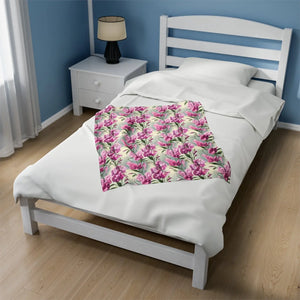 Velveteen Plush Blanket – Artistic Print - Dipaliz - Blankets