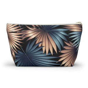 Toiletry Bag - Tropical Palm Leaves Women’s Fashion - Dipaliz - Cosmetic & Bags