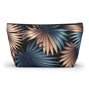 Toiletry Bag - Tropical Palm Leaves Women’s Fashion - Dipaliz - Cosmetic & Bags