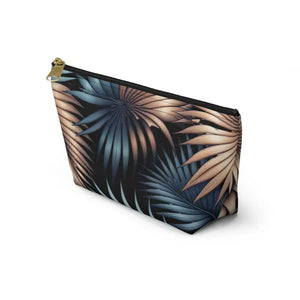 Toiletry Bag - Tropical Palm Leaves Women’s Fashion - Dipaliz - Cosmetic & Bags