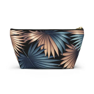 Toiletry Bag - Tropical Palm Leaves Women’s Fashion - Dipaliz - Cosmetic & Bags