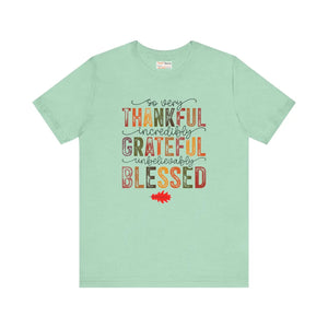 Soft Cotton Thankful Vibes Tee - Comfy Unisex - Dipaliz - T-shirts