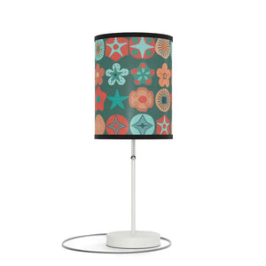 Abstract Colored Pattern Lamp - Bold Vibrant Home Decor - Dipaliz - Black / White / one Size - Lamps