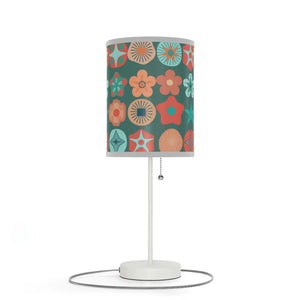 Abstract Colored Pattern Lamp - Bold Vibrant Home Decor - Dipaliz - Lamps