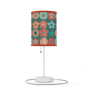 Abstract Colored Pattern Lamp - Bold Vibrant Home Decor - Dipaliz - Lamps