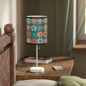 Abstract Colored Pattern Lamp - Bold Vibrant Home Decor - Dipaliz - Lamps