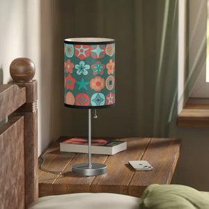 Abstract Colored Pattern Lamp - Bold Vibrant Home Decor - Dipaliz - Lamps