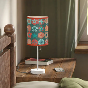 Abstract Colored Pattern Lamp - Bold Vibrant Home Decor - Dipaliz - Lamps