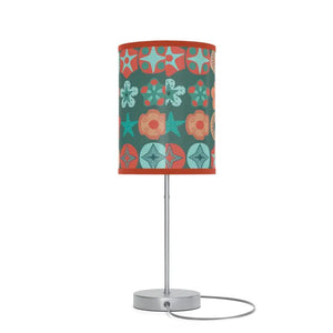 Abstract Colored Pattern Lamp - Bold Vibrant Home Decor - Dipaliz - Lamps