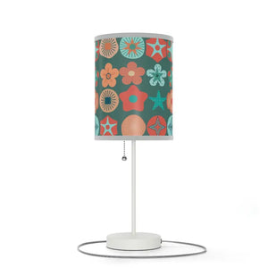 Abstract Colored Pattern Lamp - Bold Vibrant Home Decor - Dipaliz - Lamps