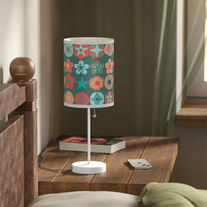 Abstract Colored Pattern Lamp - Bold Vibrant Home Decor - Dipaliz - Lamps