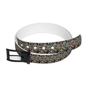 Waterproof Leaves Pattern Belt Cut to Size Fit - Dipaliz - Belts