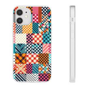 Vibrant Abstract Pattern Flexi Cases - Durable Tpu - Dipaliz - Mobile Phone