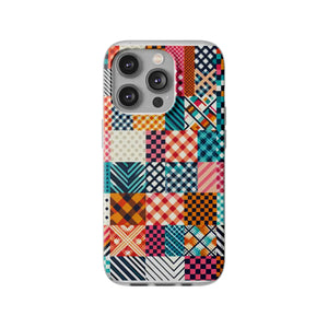 Vibrant Abstract Pattern Flexi Cases - Durable Tpu - Dipaliz - Mobile Phone