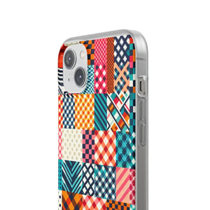 Vibrant Abstract Pattern Flexi Cases - Durable Tpu - Dipaliz - Mobile Phone