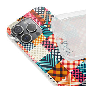 Vibrant Abstract Pattern Flexi Cases - Durable Tpu - Dipaliz - Mobile Phone