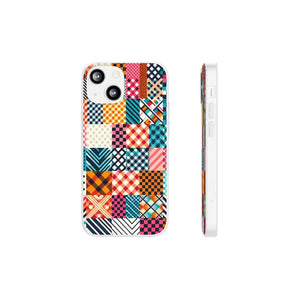Vibrant Abstract Pattern Flexi Cases - Swirl Design - Dipaliz - Iphone 13 Mini - Mobile Phone