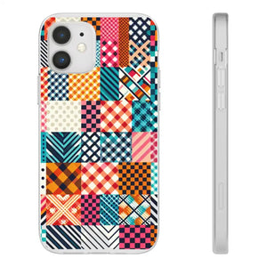 Vibrant Abstract Pattern Flexi Cases - Swirl Design - Dipaliz - Iphone 12 - Mobile Phone