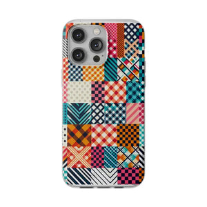 Vibrant Abstract Pattern Flexi Cases - Swirl Design - Dipaliz - Iphone 14 Pro Max - Mobile Phone