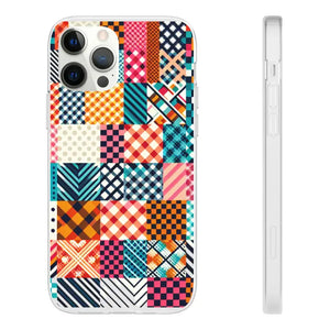 Vibrant Abstract Pattern Flexi Cases - Swirl Design - Dipaliz - Iphone 12 Pro - Mobile Phone