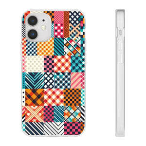 Vibrant Abstract Pattern Flexi Cases - Swirl Design - Dipaliz - Iphone 12 Mini - Mobile Phone