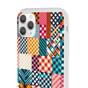 Vibrant Abstract Pattern Flexi Cases - Swirl Design - Dipaliz - Mobile Phone