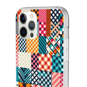 Vibrant Abstract Pattern Flexi Cases - Swirl Design - Dipaliz - Mobile Phone