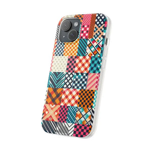 Vibrant Abstract Pattern Flexi Cases - Swirl Design - Dipaliz - Mobile Phone
